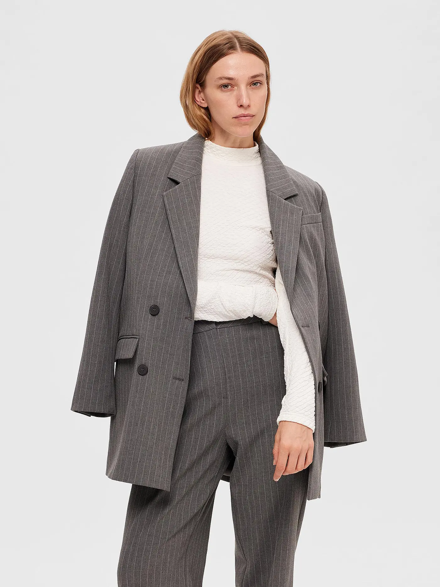 SELECTED FEMME | Stehkragenshirt SLFGINNY | 
